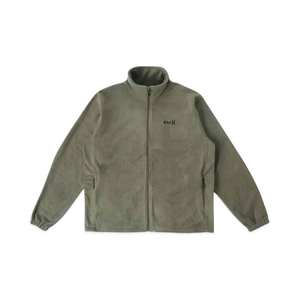 RHC Ron Herman x Hurley Phantom Micro Fleece Zip Jacket "Olive"