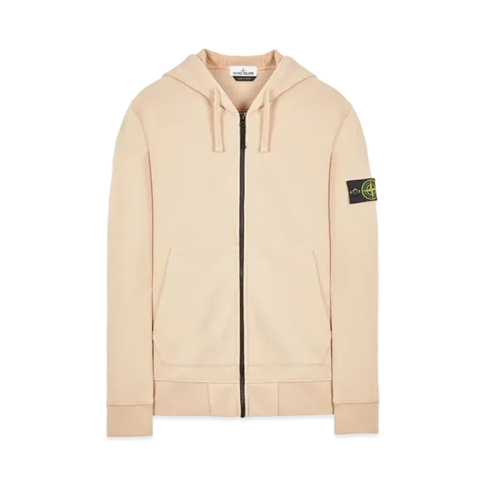 Stone Island 64220 BRUSHED COTTON FLEECE "Pastele Pink"