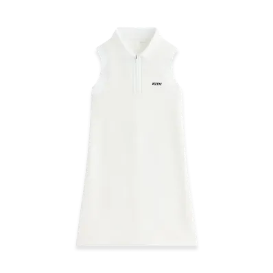 Kith Women's Perry Polo Mesh Dress "White"