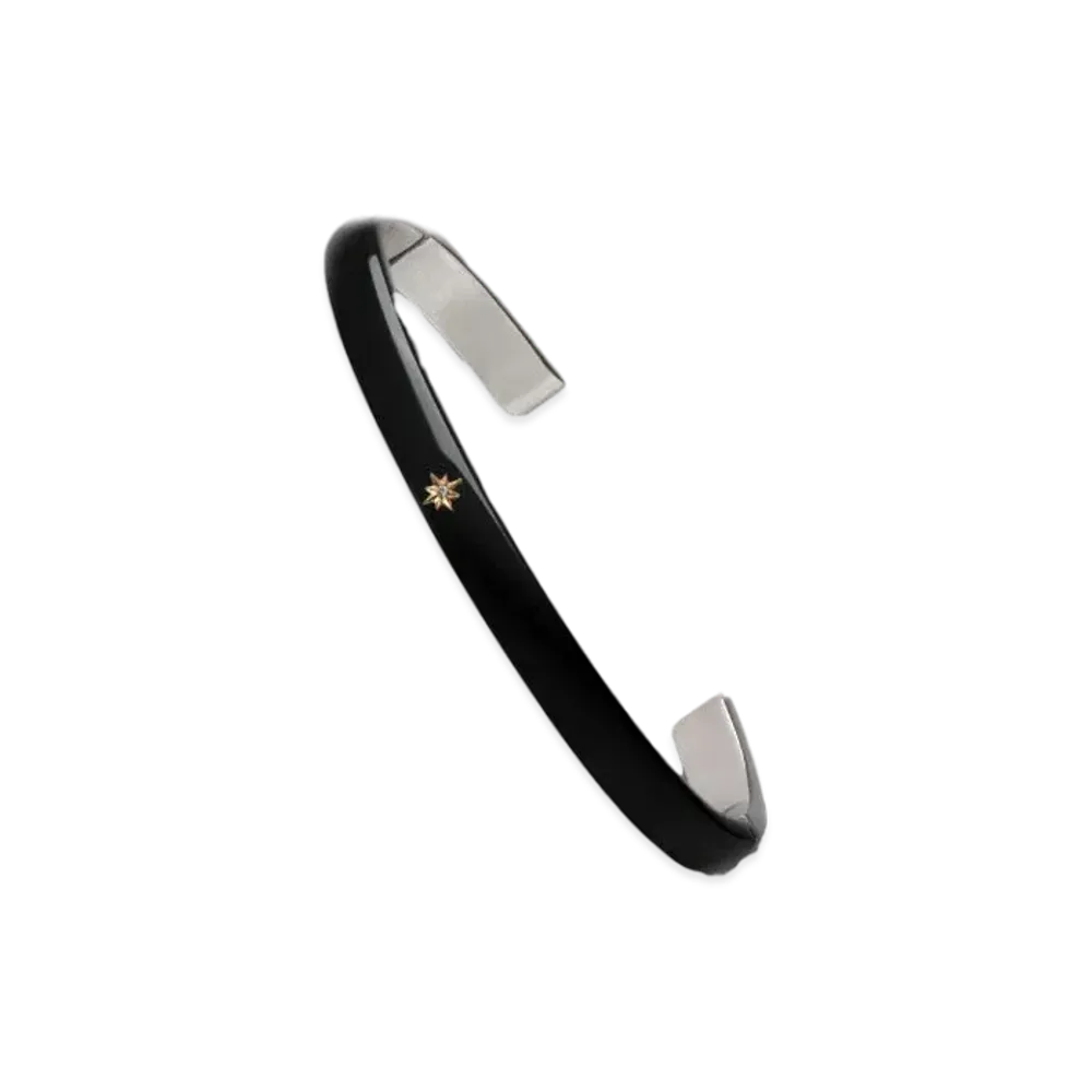 Maison Margiela Enamel Cuff "Black"