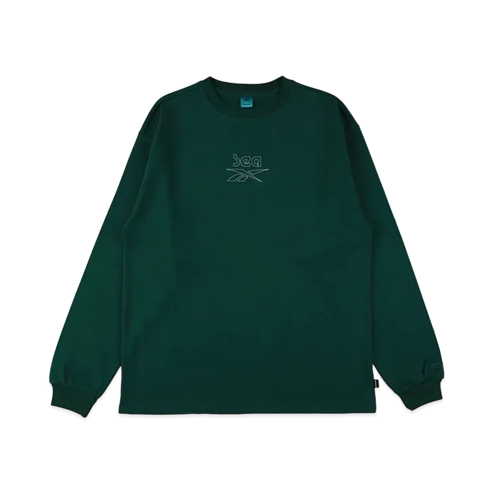 WIND AND SEA Reebok x atmos L/S tee "Green"