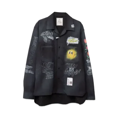 Maison MIHARA YASUHIRO Distressed Shirt "Black"