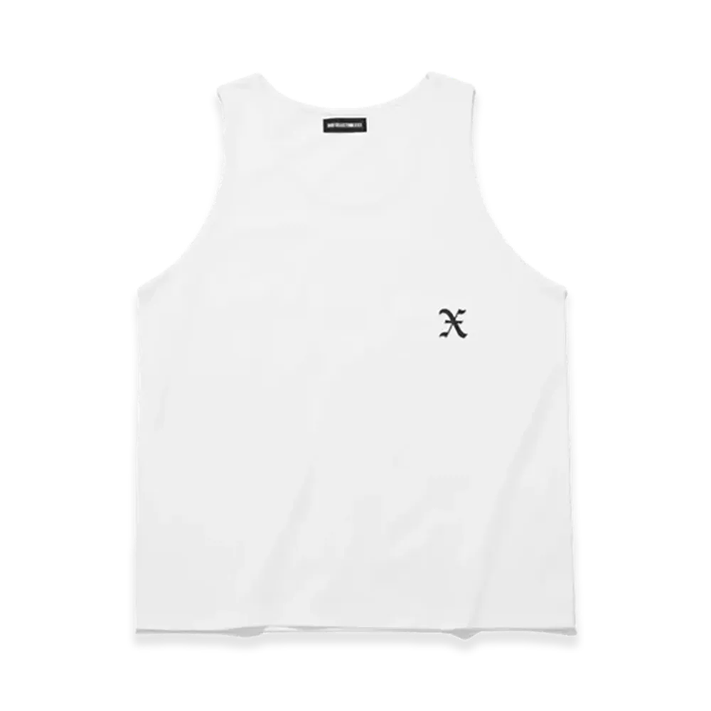 GOD SELECTION XXX Initial Logo Tank Top GX-S26-CS-06 "White"