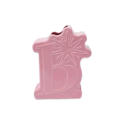 BoTT B Logo Flower Vase "Pink"