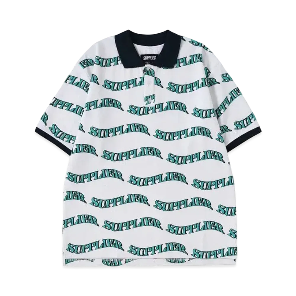SUPPLIER Wave Logo Polo "Green"