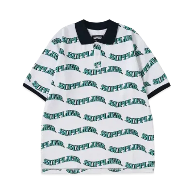 SUPPLIER Wave Logo Polo "Green"