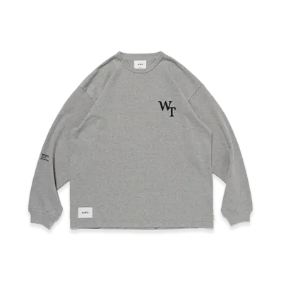 WTAPS Academy / LS / Cotton "Ash Gray"