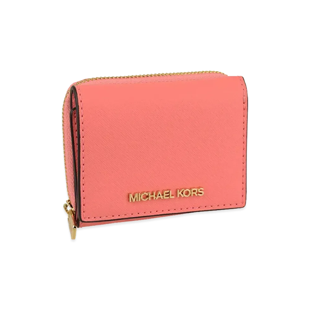 MICHAEL KORS Trifold Wallet "Grapefruit"