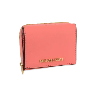 MICHAEL KORS Trifold Wallet "Grapefruit"