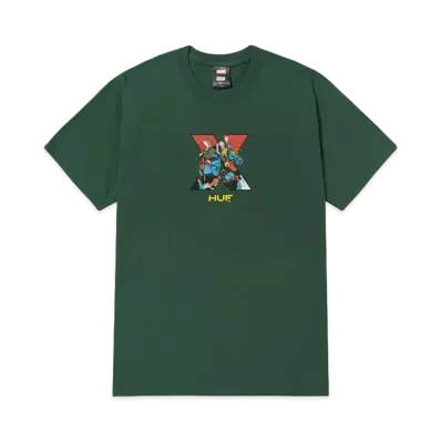 HUF x X-MEN Future Shock Tee "Pine"