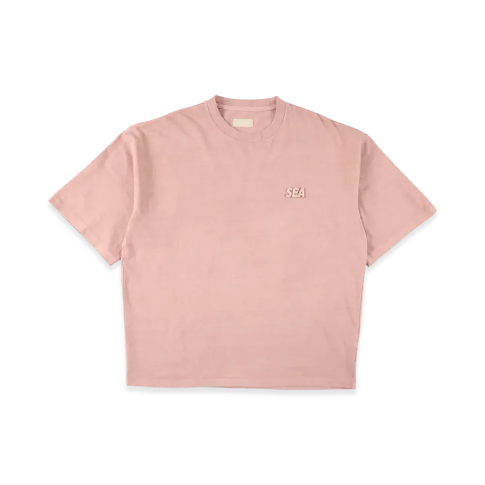 WIND AND SEA Cozy S/S Tee "Pink Gray"