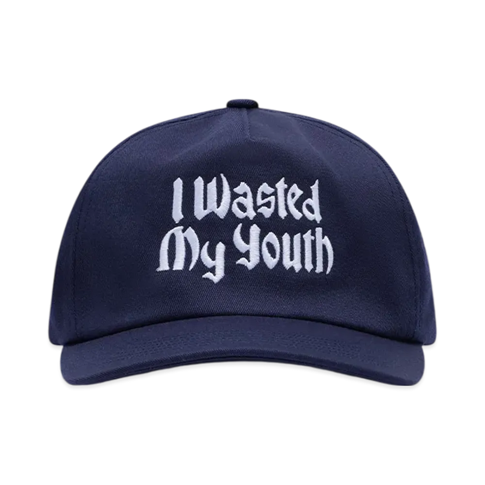 Dover Street Market x VERDY Wasted Youth Logo Cap "Navy"