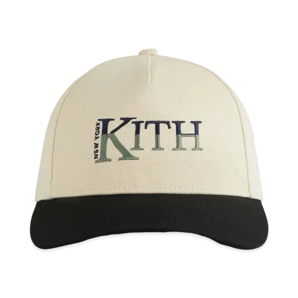 Kith Washed Twill Bay Low Pinch Crown Cap "Sandrift"