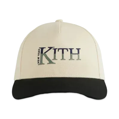 Kith Washed Twill Bay Low Pinch Crown Cap "Sandrift"