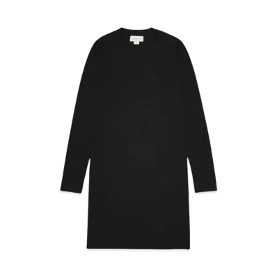 Calvin Klein Jeans A-CUT OUT SWE DRESS "CK BLACK"
