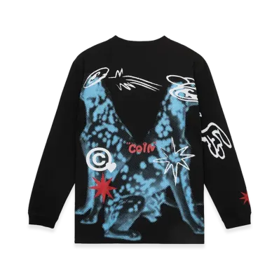 GDC x COIN PARKING DELIVERY Two Dogs Long Tee "Black"