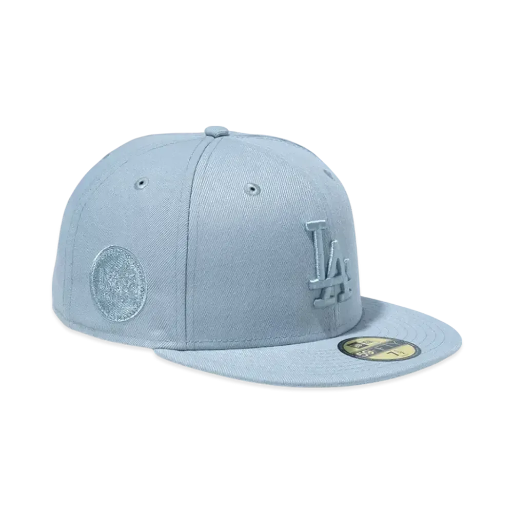 NEW ERA 59Fifty Tonal Logo Los Angeles Dodgers "Gray"