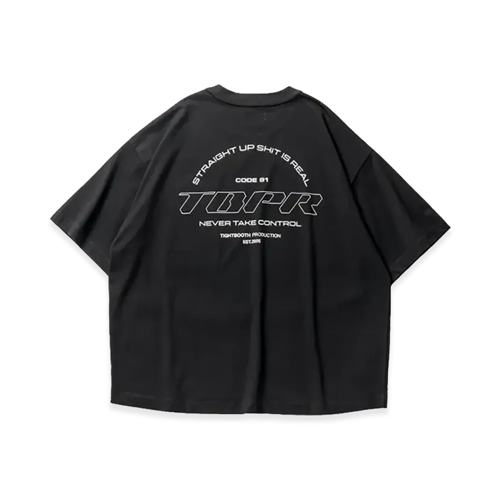 TIGHTBOOTH Straight Up T-Shirt "Black"