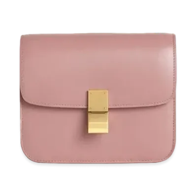 CELINE Teen Classic Bag in Box Calfskin "Antique Rose"