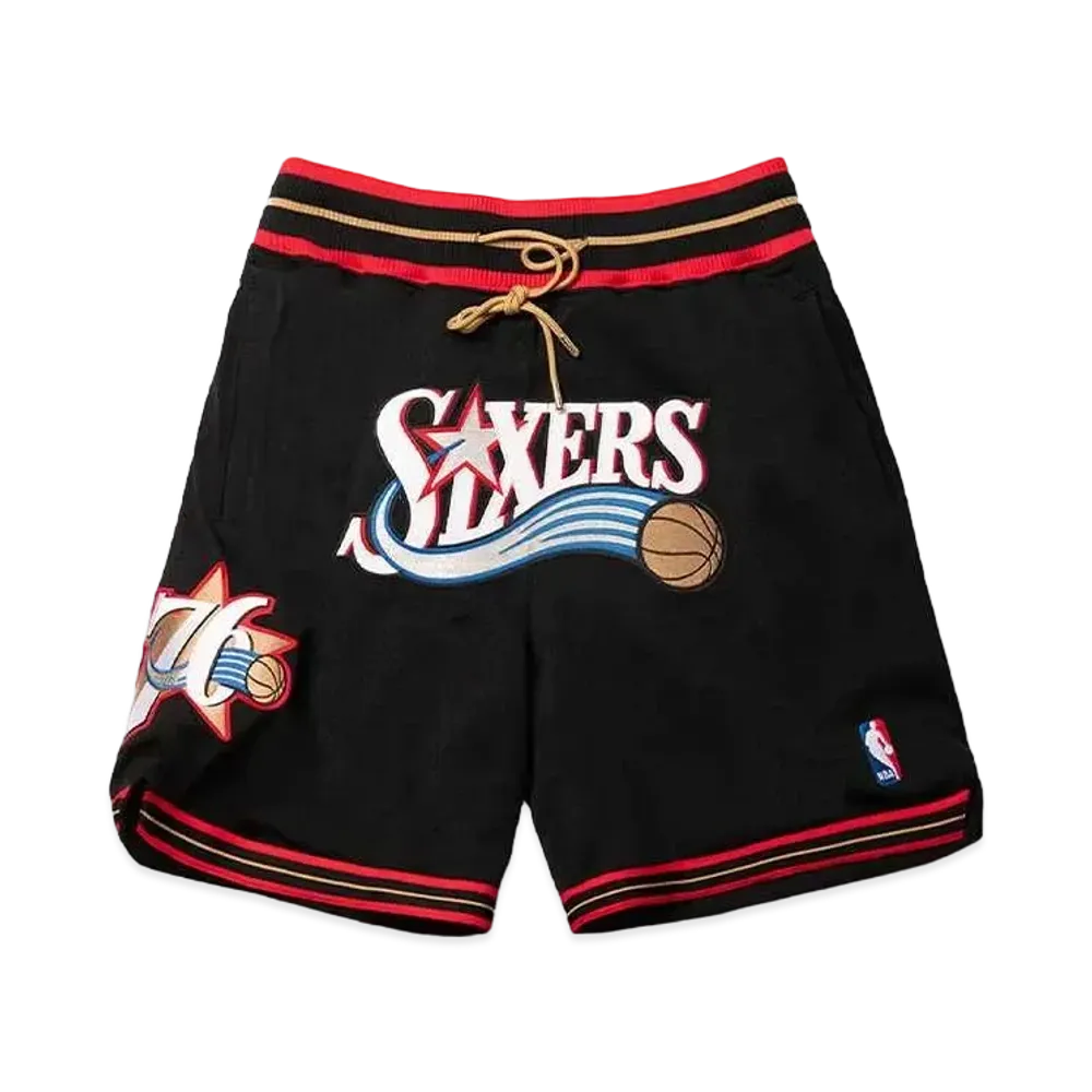 Just Don Philadelphia 76ers Shorts "Black"