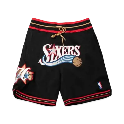 Just Don Philadelphia 76ers Shorts "Black"