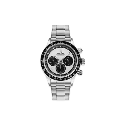 A BATHING APE Classic Type 4 Bapex "Silver"