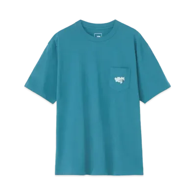 The North Face Short Sleeve Prospector One Grain Tee (Men's) "Blue Moss"