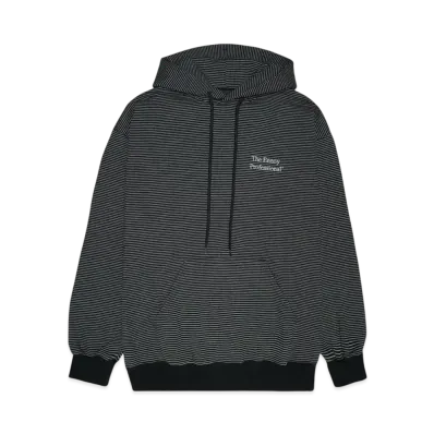 ENNOY Border Hoodie Sweat "Black×White"