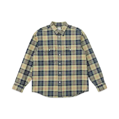 visvim LUMBER CHECK L/S "Indigo"