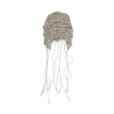 THEREDTHREAD G Tech Cord Earflap "Gray"