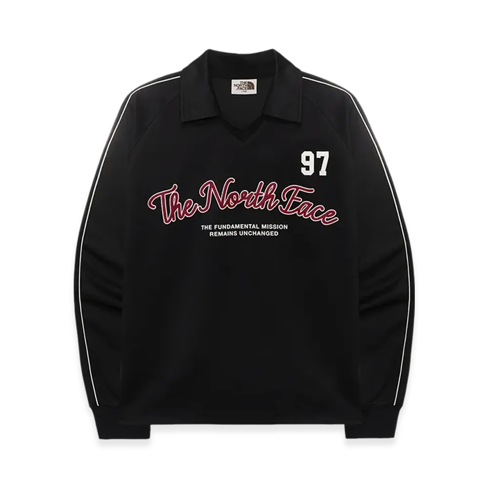 The North Face TNF Crew Collar L/S Tee - 25SS "Black"