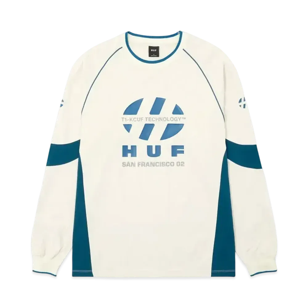 HUF Fillmore LS Crew "Natural"