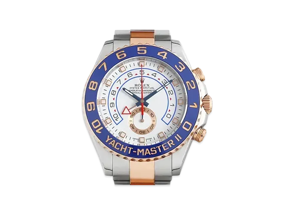 ロレックス ヨットマスターII 白文字盤 116681