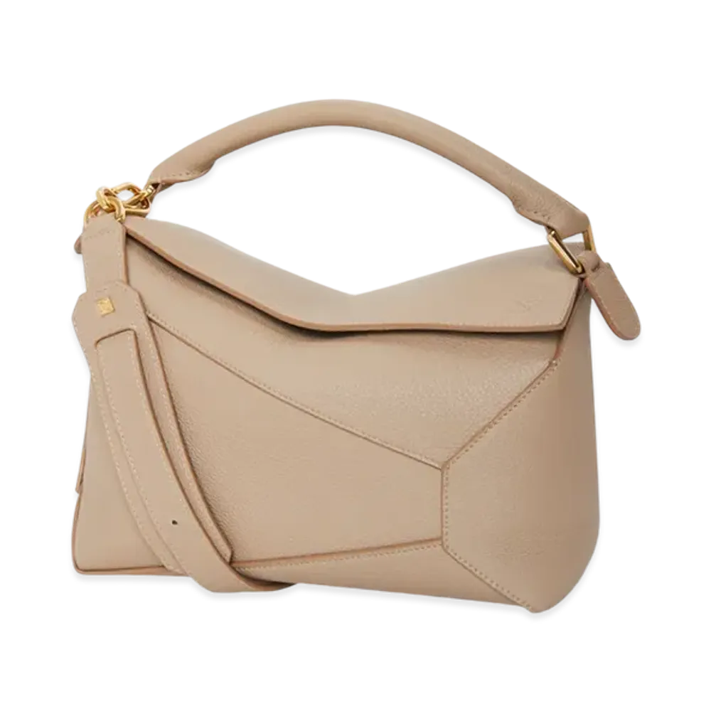LOEWE Puzzle Edge Bag Medium "Sand"