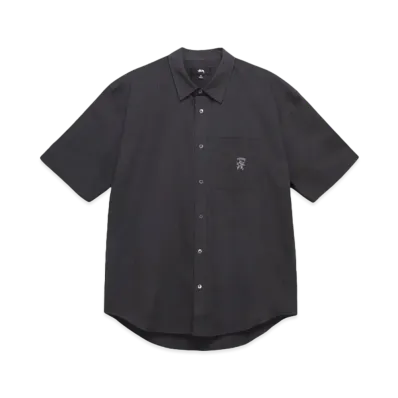 Stussy Boxy Striped Shirt "Black Stripe"