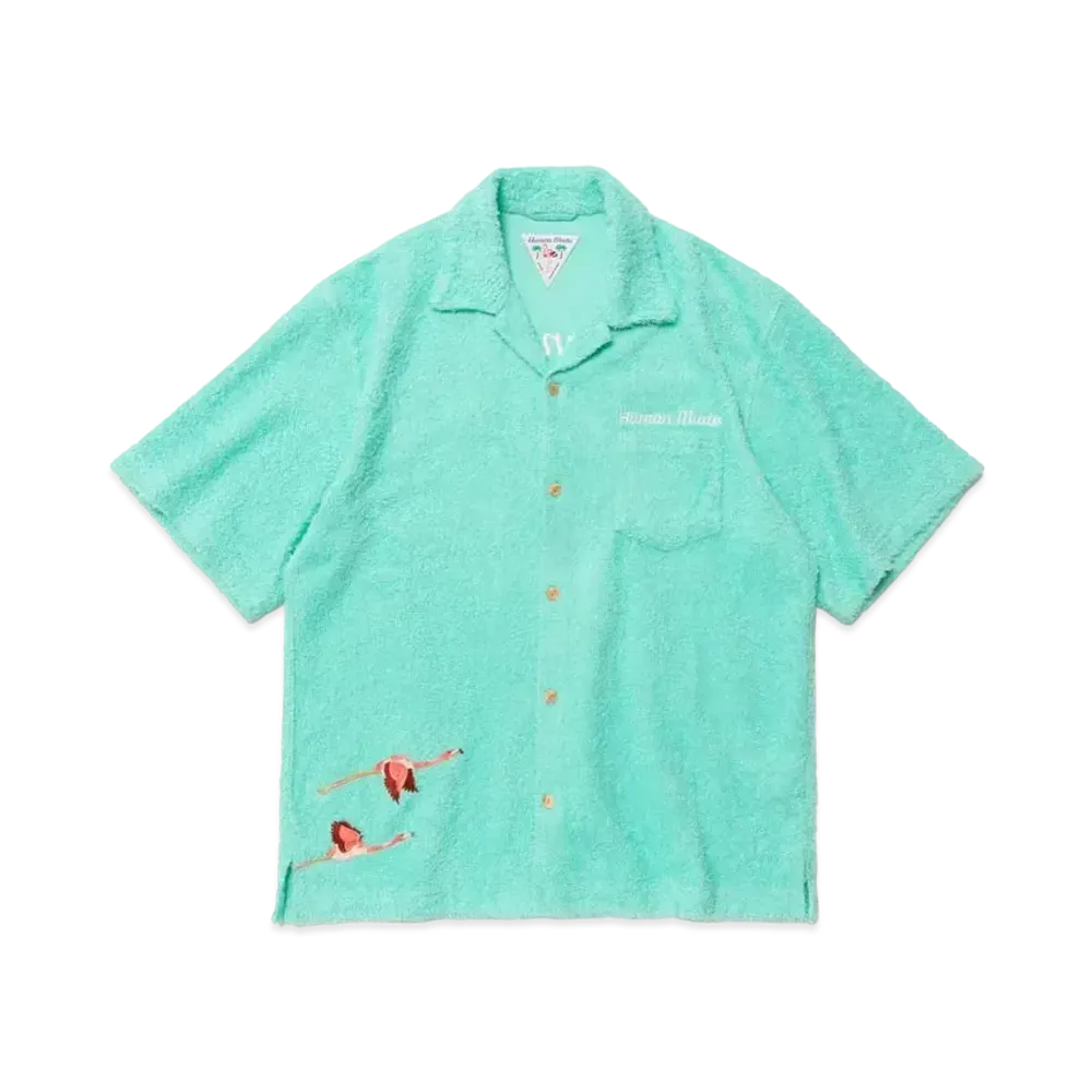 HUMAN MADE PILE SHIRT "Green"