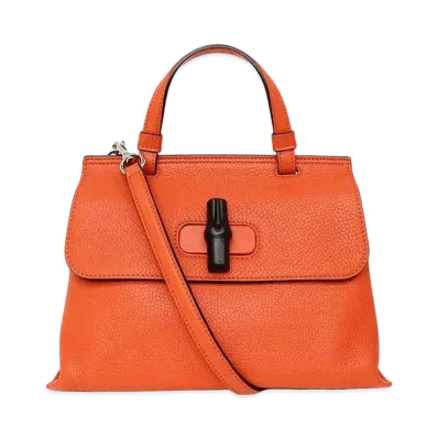GUCCI Bamboo Daily Top Handle "Orange"