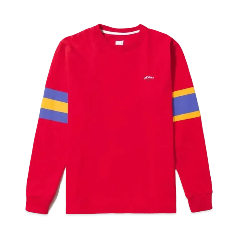 Noah Long Sleeve Practice Top "Red"