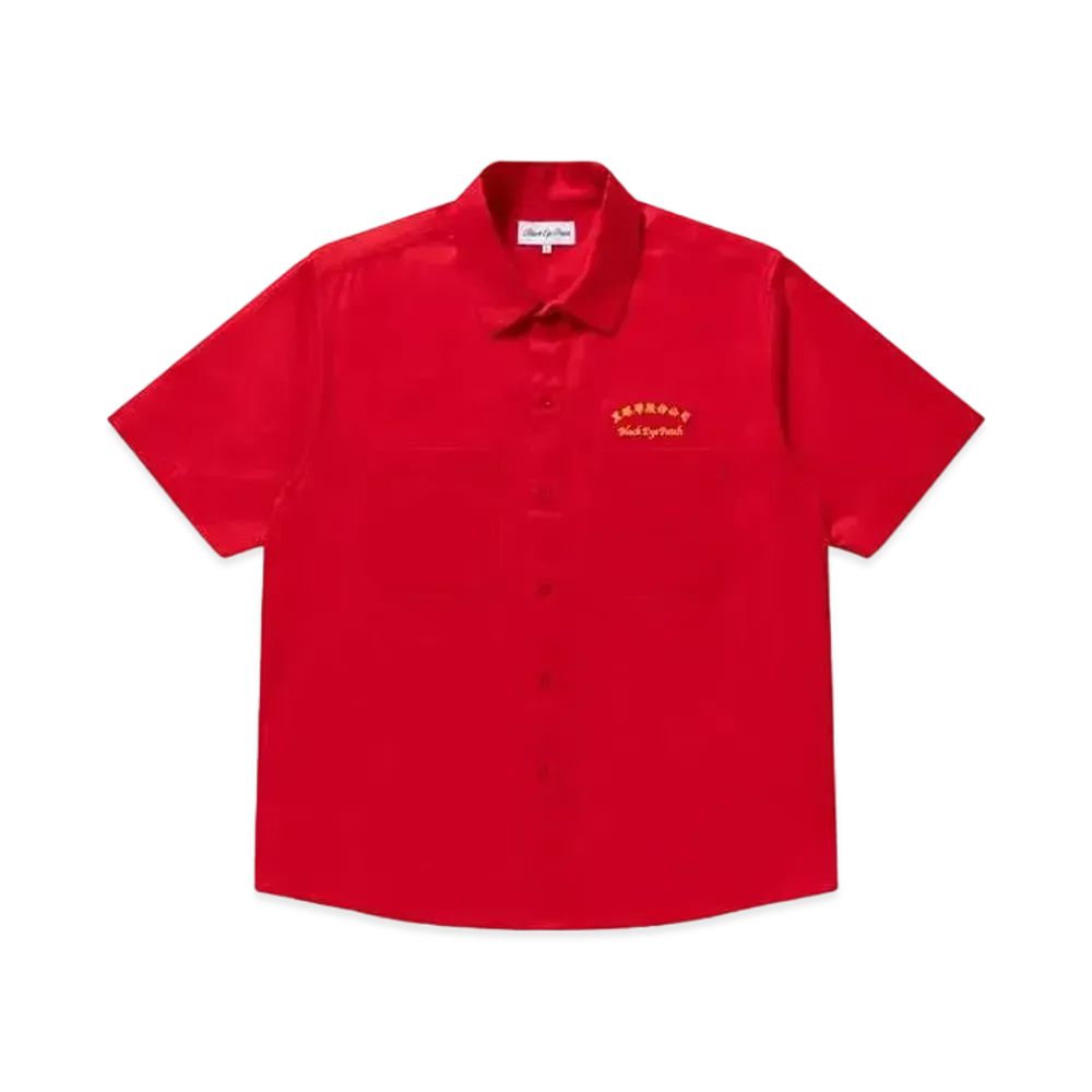 BlackEyePatch Chinatown Store S/S Work Shirt "Red"