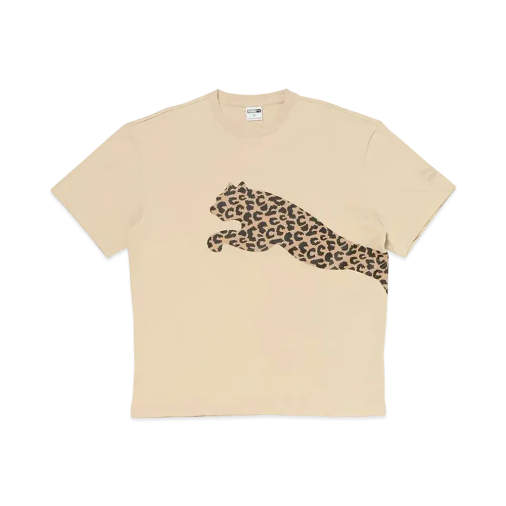 PUMA Cl Big Cat SS Tee "Beige"