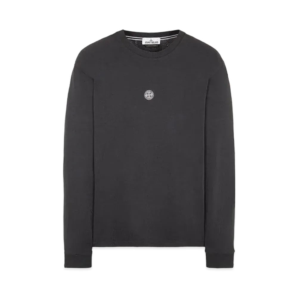 Stone Island 2ML80 COTTON JERSEY 'MOSAIC THREE' PRINT_SLIM FIT "Steel Grey"