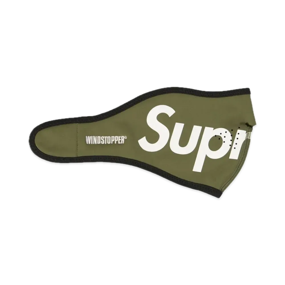 Supreme Windstopper Facemask "Dark Olive"