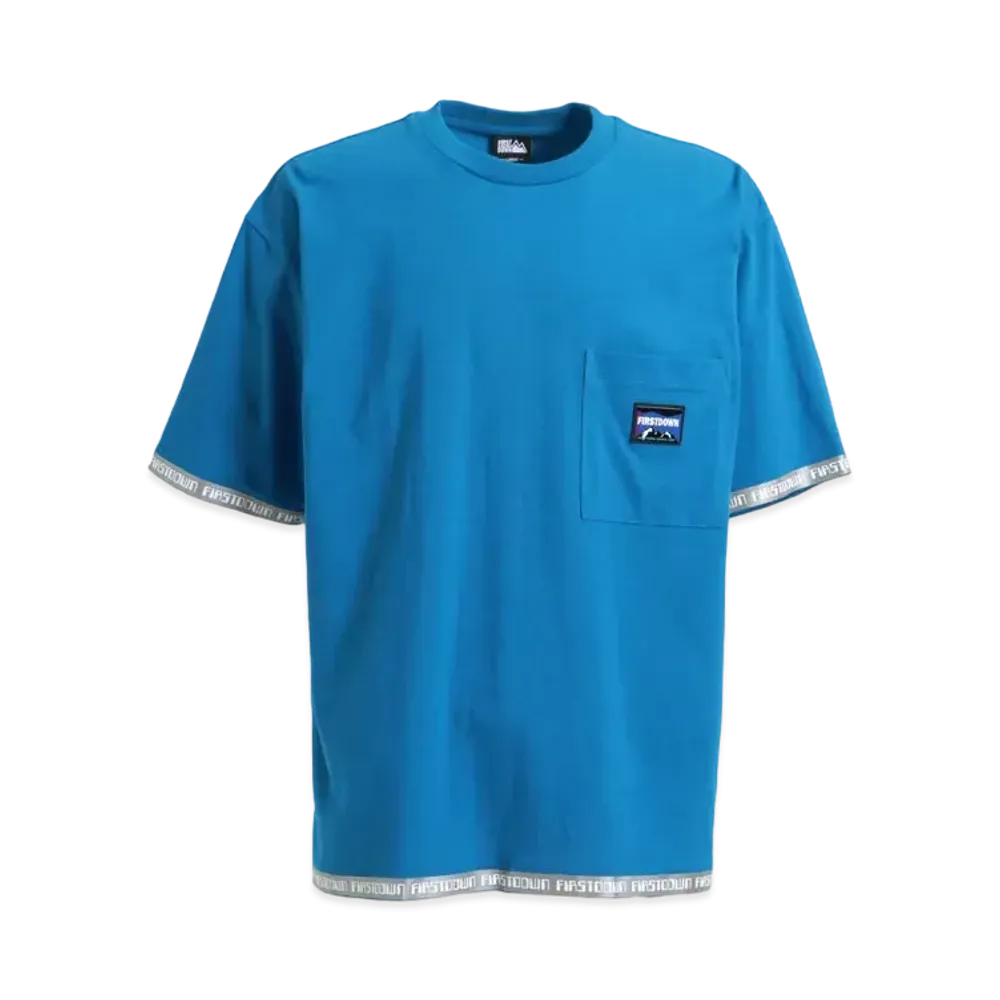 FIRST DOWN REFLECT LOGO S/S T "Blue"