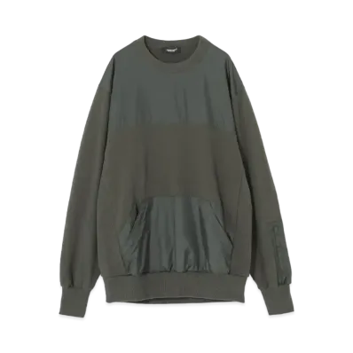 UNDERCOVER Cotton Sweat x Polyester Pullover "KhakiGreen"