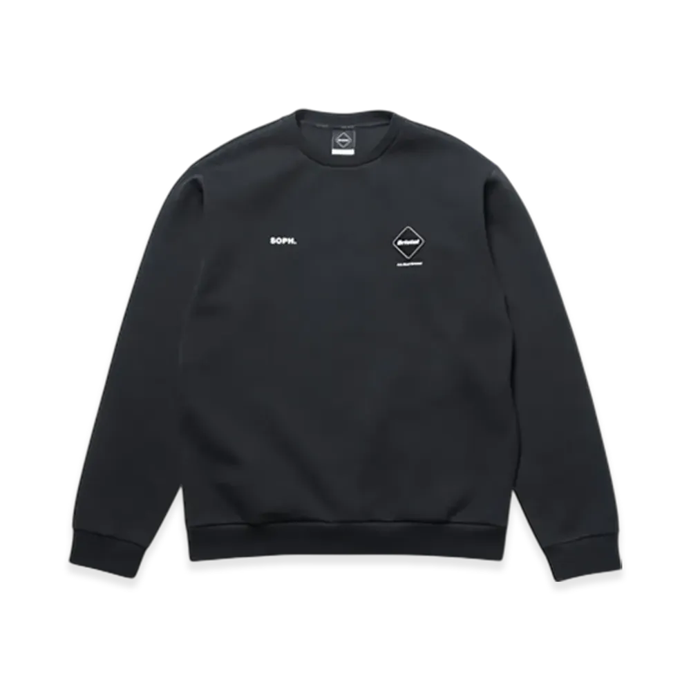 F.C.Real Bristol Tech Sweat Crewneck Top "Black"