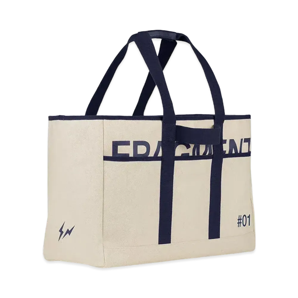FRAGMENT x L/UNIFORM No.129 BIG BAG "Deep Blue"