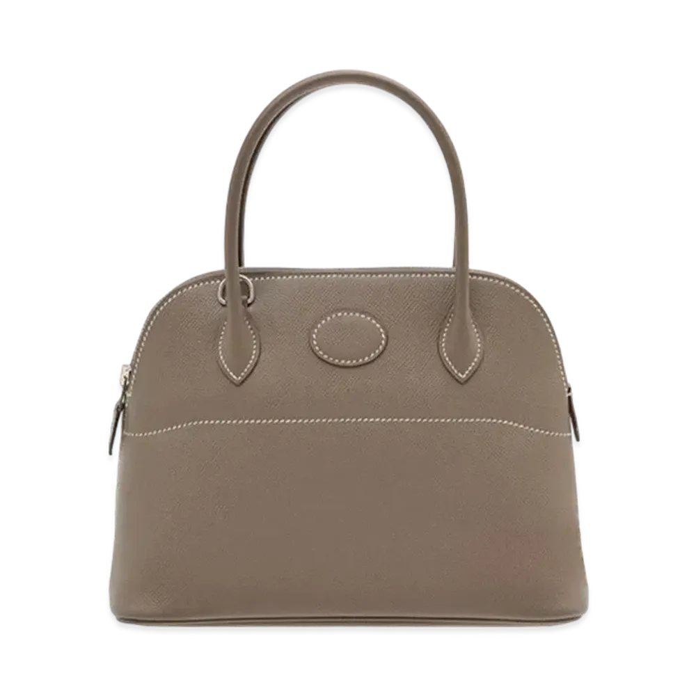 Hermes Bolide Veau Epsom "Etoupe/Silver"