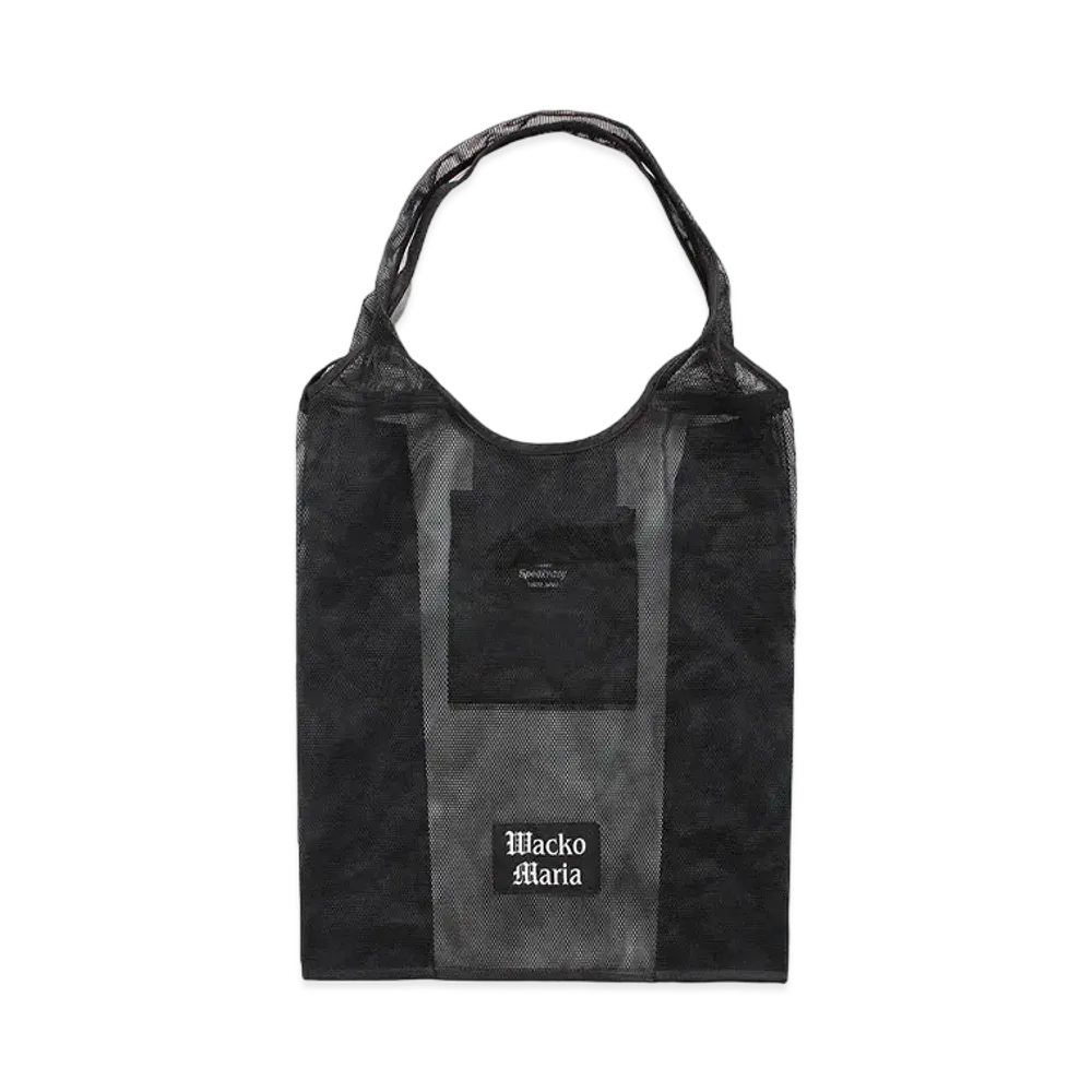 WACKO MARIA Speak Easy / Mesh Packable Tote Bag "Black"