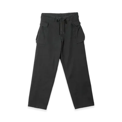 NEEDLES String Field Pant - Cotton Herringbone "Black"