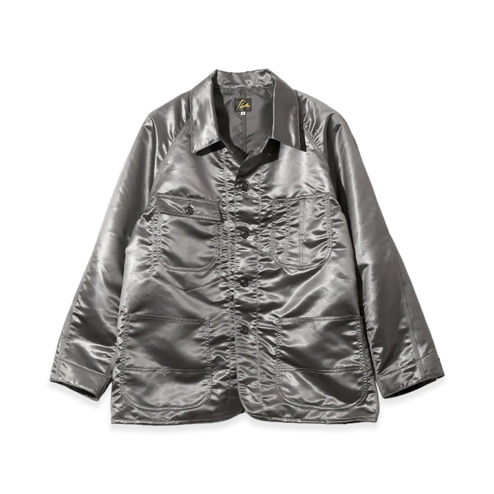 NEEDLES Coverall - Poly Coated Sateen "Grey"